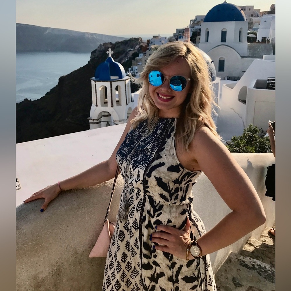 Philosophy Santorini Mediterranean Maxi Dress